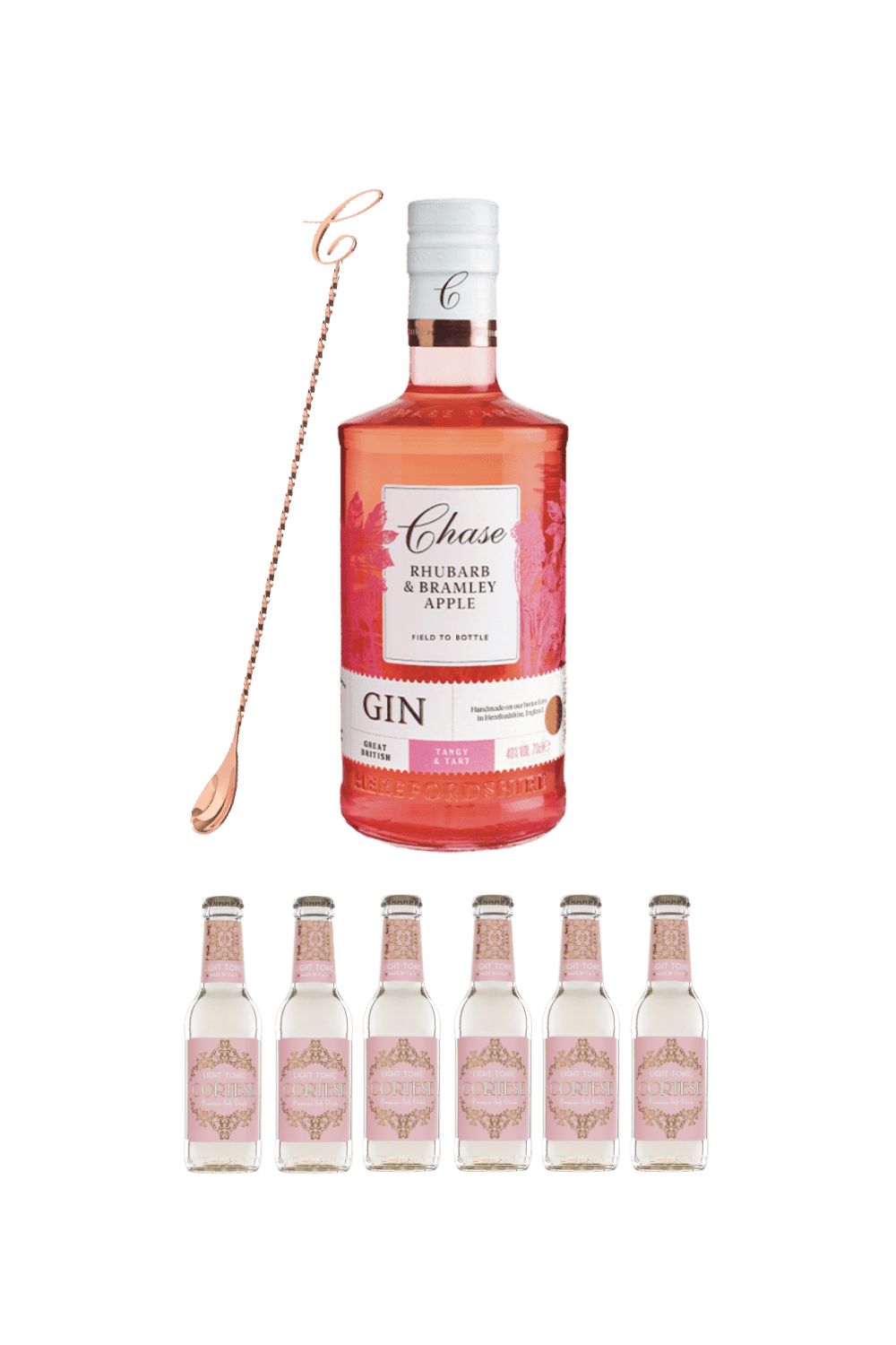 Chase Rhubarb & Bramley Apple Gin – La Coppia Perfetta