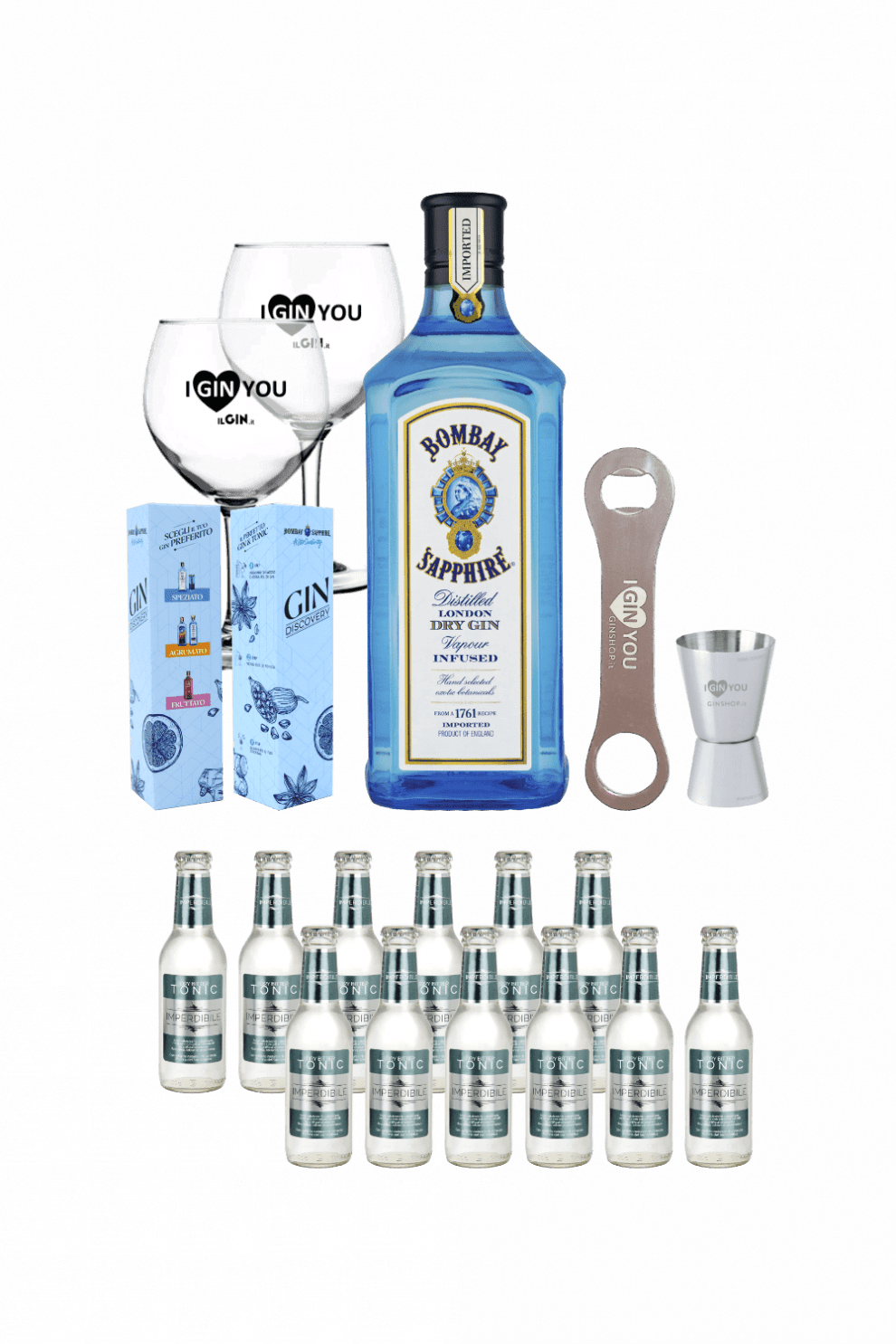 Bombay Sapphire Gin Perfect Serve Ginshopit